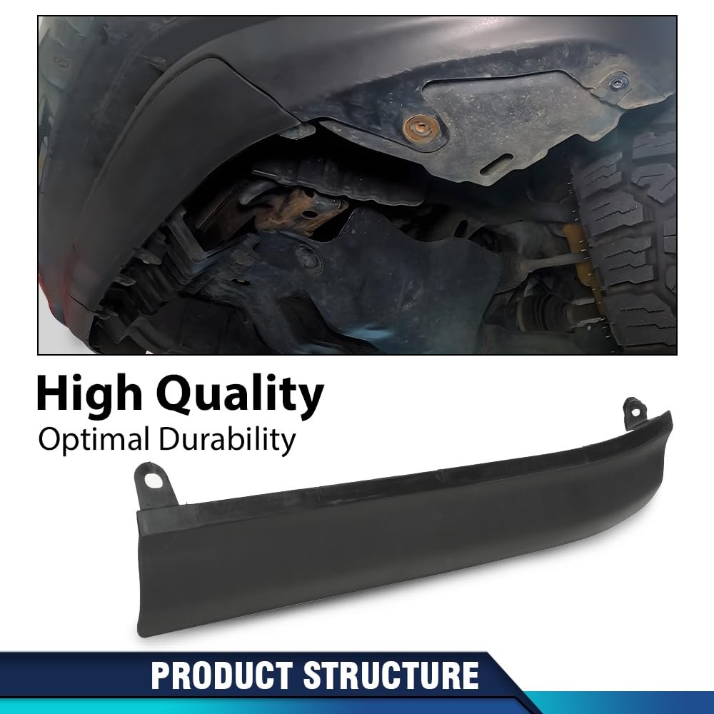 Front Lower Bumper Valance Support Left And Right For Toyota 4runner Limited 2014 2015 2016 2017 2018 2019 2020 2021 Black
