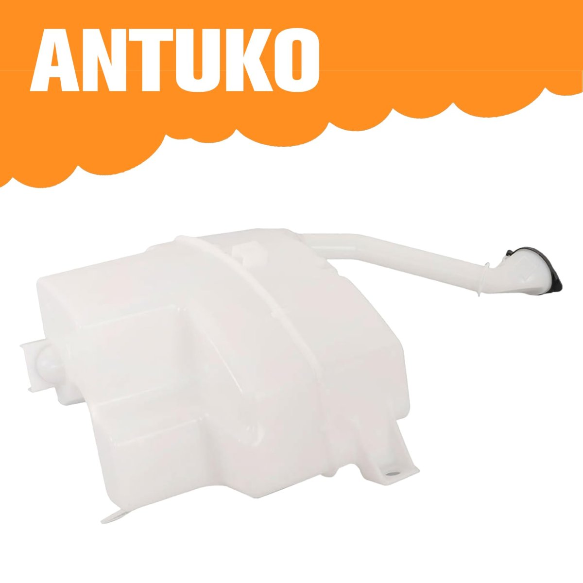 Plastic Windshield Washer Fluid Reservoir Tank No Liquid Level Sensor White Replacement For Camry 2018-2022