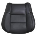 Black Perforated Front Driver Side Top Microfiber Leather Replacement Seat Cover For Jeep Grand Cherokee 2011 2012 2013 2014 