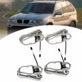 Outside Door Handle Carrier Front Rear Left Right Replacement For E53 X5 2000-2006 51218243615 51218243616 51228243635 