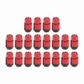 M12x1 5 Lug Nuts Set 20 Pack Rustproof Closed End Wheel For And More Red