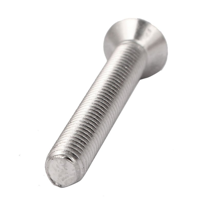 M6x50mm 316 Stainless Steel Countersunk Phillips Machine Screws Fasteners 8 Pcs