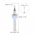 Uxcell Micro Pcb Drill Bit Set 1 8 Shank 0 2mm Solid Tungsten Carbide Cnc Engraving Print Circuit Board Bits Rotary Tool 10pcs
