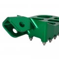 Dirt Bike Foot Pegs Motorcycle Cncpegs Foot Rests Pedals For Klx110 2002-2023 Klx110l 2010-2023 Kx60 1998-2003 Green