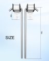 4 Pack Of Universal Heavy Duty Exhaust Hanger Rod Stainless Steel With Rubber Isolator 3 8 10 Long 90a Hook Hange Bracket