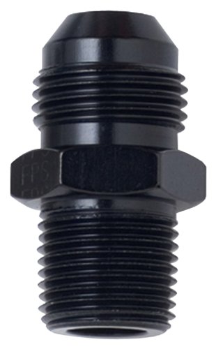 Fragola 481616-bl Black Size -16 X 1 Mpt Straight Adapter Fitting