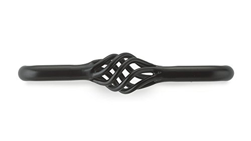 Richelieu Hardware Bp106100900 Traditional Metal Handle Pull 4 Matte Black