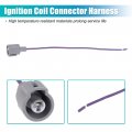 Uxcell Ac Compressor Wiring Harness Plug Pigtail Connector No 9098011271 For Toyota Tacoma 1995-2004 1pin