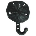 Tg Llc Treasure Gurus Cast Iron Wall Mount Verdigris Sand Dollar Hook Key Ring Hat Beach Towel Holder 
