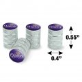 The Queen Is Here Crown Royalty Tire Rim Wheel Aluminum Valve Stem Caps