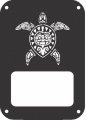 Jeeptails Tribal Turtle Tortuga For Jeep Jk Wrangler 2007-2018 Tail Lamp Light Covers Black Set Of 2 