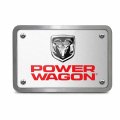 Ipick Image Made For Ram Power Wagon Uv Graphic Brushed Silver Billet Aluminum 2 X Inch Tow Hitch Cover