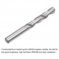 Uxcell Solid Carbide Drill Bits 4 7mm C2 K20 Tungsten Jobber Straight Shank Drilling Tool For Stainless Steel Aluminum Iron