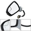 Driver Left Side Mirror 7pin Replacement For Fs7z17683bb-pfm Fo1320541 Fusion 2015 2016