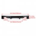 Ecotric Rear Bumper Spoiler Diffuser Lip Chin Shark Fin Compatible With 2003-2007 Nissan 350z Fairlady Carbon Style