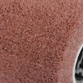 Uxcell 120mmx100mm Non-woven Polishing Burnishing Wheel Nylon Wire Drawing Abrasive Flap 80 Grit For Stainless Steel Copper