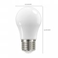 Satco 6 Pack Dimmable Led Filament Lamps S12407 High Lumens 8 2 Watt A15 Soft White Medium Base 3000k 90 Cri 120 Volt For Use