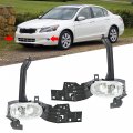 Labwork Fog Lights Replacement For Honda Accord Sedan 2008-2010 Clear Lens Bumper Lamp Left Right Side Passenger Driver
