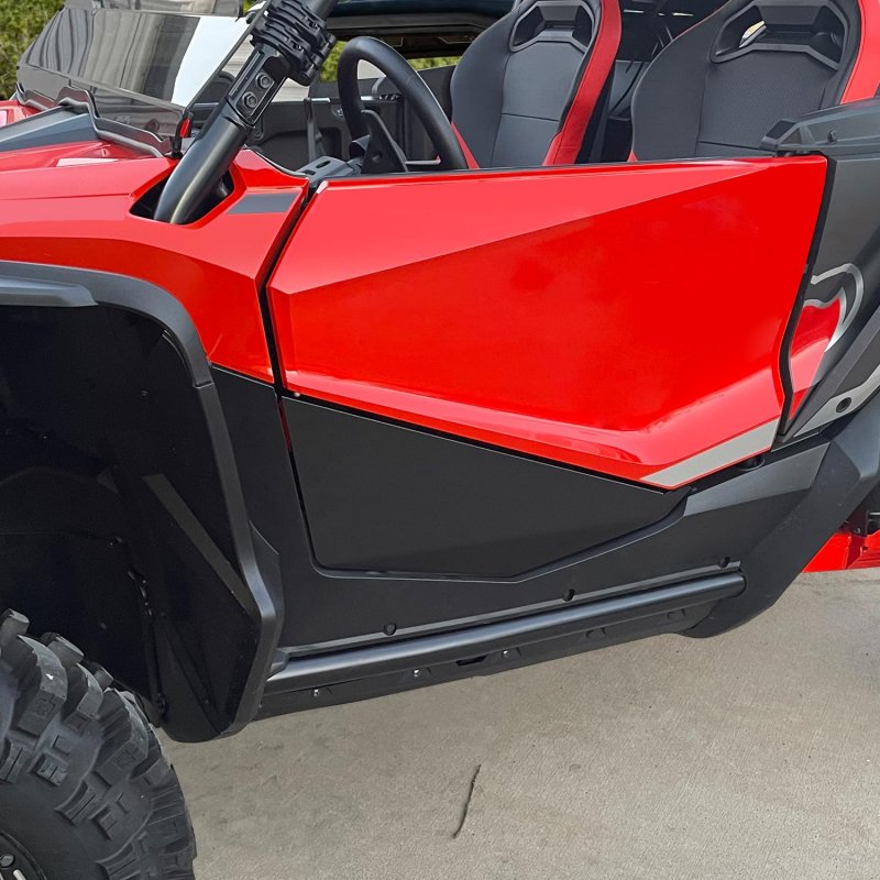 Cpowace Aluminum Lower Door Insert Panels Utv Half Inserts For Honda Talon 1000x 1000r 1000-4 2019 2020 2021 2022 Accessories