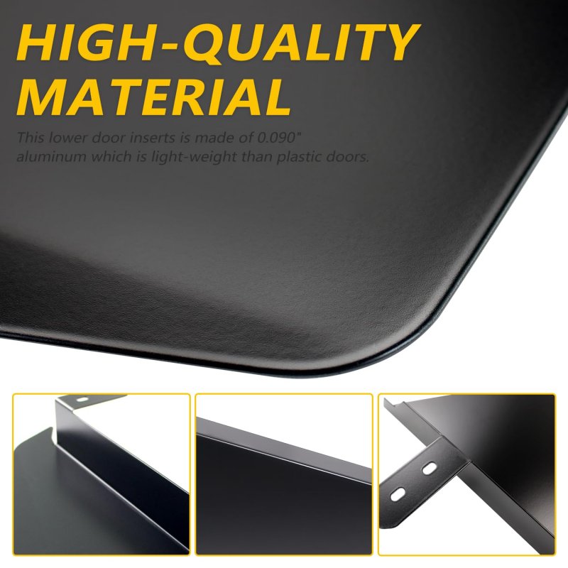 Cpowace Aluminum Lower Door Insert Panels Utv Half Inserts For Honda Talon 1000x 1000r 1000-4 2019 2020 2021 2022 Accessories