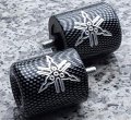 I5 Carbon Billet Bar Ends For Yamaha Xj 600 Yzf R6 R1 Fjr 1300 