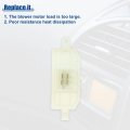 Acropix Blower Motor Resistor Replacement Fit For Ford Transit Pack Of 1 White Silver Tone Green
