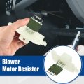 Acropix Blower Motor Resistor Replacement Fit For Ford Transit Pack Of 1 White Silver Tone Green