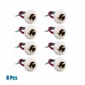 Uxcell 8pcs 1157 Wire Harness Car Led Light Lamp Bulb Adapter Socket Extension Connector Universal Replacement