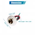 Uxcell 8pcs 1157 Wire Harness Car Led Light Lamp Bulb Adapter Socket Extension Connector Universal Replacement