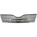 Premium Plus Grille For 2009-2012 Toyota Venza Chrome Plastic 
