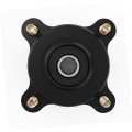 4 Bolt Front Wheel Rim Hub With 17mm Bearing For 50cc To 250cc Atv Utv Quad Go Kart Buggy Drift Trike Golden Steel Alloy 