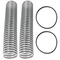 Vacuum Cleaner Replacement Lower Duct Hose And Belt Set For Shark Nv502 Uv560 Zu560 Zu560c Zu561 Zu562 Nv400 Nv401 Nv402 Nv403 