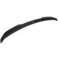1pc Rear Trunk Spoiler Wing Carbon Fiber Glossy Black For 2016-2022 Nissan Maxima