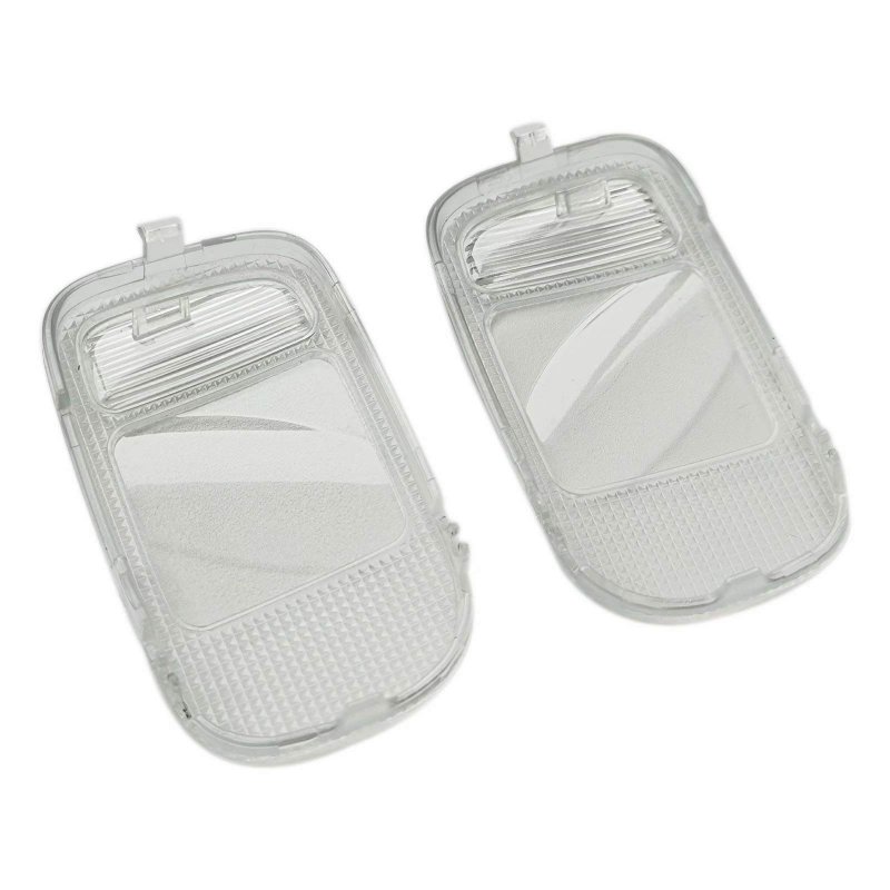 2pcs Roof Map Dome Light Cover Overhead Console Reading Lamp Lens Fit For 2002-2010 Dodgeram