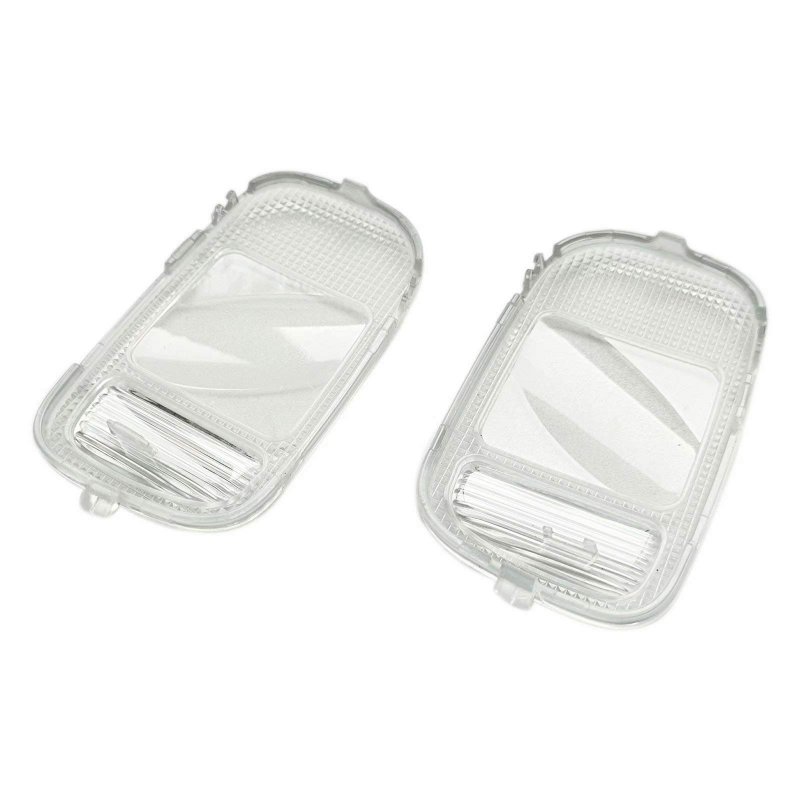2pcs Roof Map Dome Light Cover Overhead Console Reading Lamp Lens Fit For 2002-2010 Dodgeram