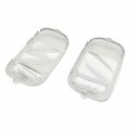 2pcs Roof Map Dome Light Cover Overhead Console Reading Lamp Lens Fit For 2002-2010 Dodgeram
