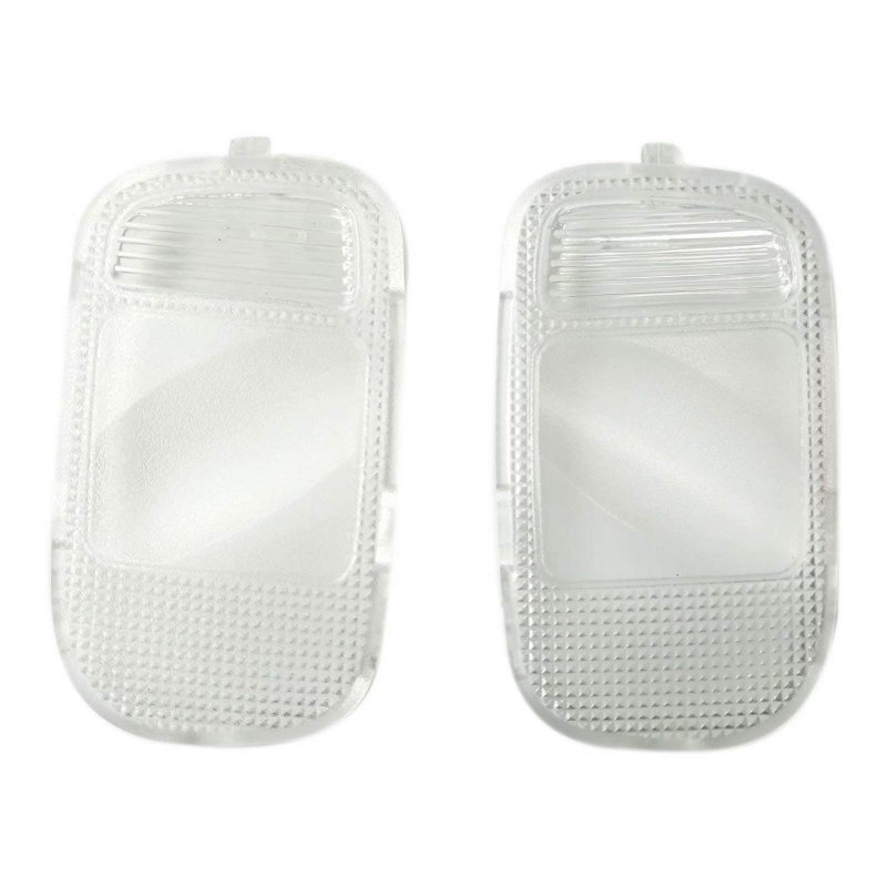 2pcs Roof Map Dome Light Cover Overhead Console Reading Lamp Lens Fit For 2002-2010 Dodgeram