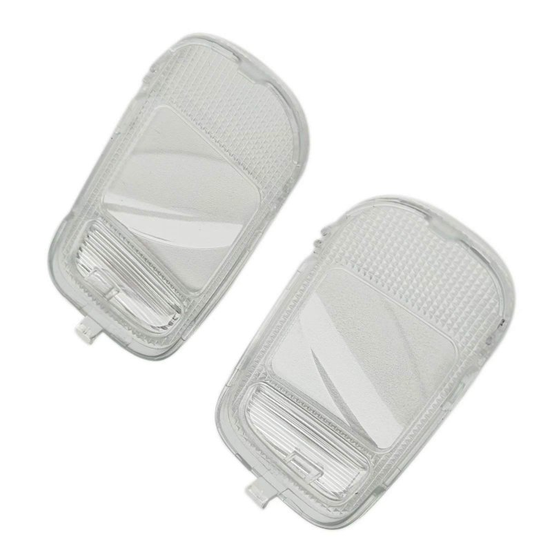 2pcs Roof Map Dome Light Cover Overhead Console Reading Lamp Lens Fit For 2002-2010 Dodgeram