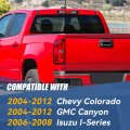 Auto Dynasty Dual Row Full Led Tinted Housing 3rd Third Tail Brake Light Cargo Lamp Compatible With Chevy Colorado Gmc Canyon
