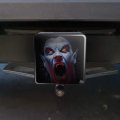 Creepy Scary Vampire Demon Awakening Tow Trailer Hitch Cover Plug Insert