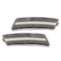 Hecasa 2pcs Led Side Marker Lights Compatible With 2012-2019 Volkswagen Beetle 2018-2024 Tiguan Replacement For 5c5945071a 