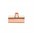 Uxcell 5 8-inch X 1 4-inch Copper Reducing Tee Pressure Pipe Fitting Conector For Plumbing Supply And Refrigeration 3pcs