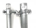 Chain Link Fence Gravity Gate Closers Pressed Steel Fits O D 1-7 8 Inch And 1-3 Round Post