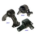 Engine Motor Trans Mount Set 3pcs For 2007-2011 Mitsubishi Outlander 2 4l 2wd Em3130 Em3132 Em3134 