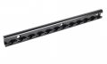 Mytee Products 4 Pcs 12 Inch Black L Track Rail 8 Single Stud Fitting Hooks W Round Ring For Trailers Pickup Trucks Heavy Duty 