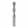 Uxcell 12mm Cutting Hss-al Spiral Drill Bit Straight End Mill Cutter 2 Flute With Shank