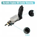 X Autohaux Car Engine Oil Cooler Housing With Graskets Sensor Assembly For Chrysler 200 3 6l V6 2014-2017 Dodge Avenger 2014