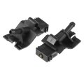 9pcs Front Windshield Wiper Washer Nozzle Spray Jet Kit 85381-12300 For Toyota Corolla Altis E140 2007-2013 Camry Xv40 