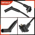 A-premium Ignition Spark Plug Wires Set Of 6 Compatible With Ford Windstar 1999-2000 V6 3 8l Ohv