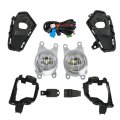 Left Right Fog Lights Replacement For Toyota Rav4 Le Xle 2023-2024 Light Clear W Wiring Kit To1039223 To1038223 